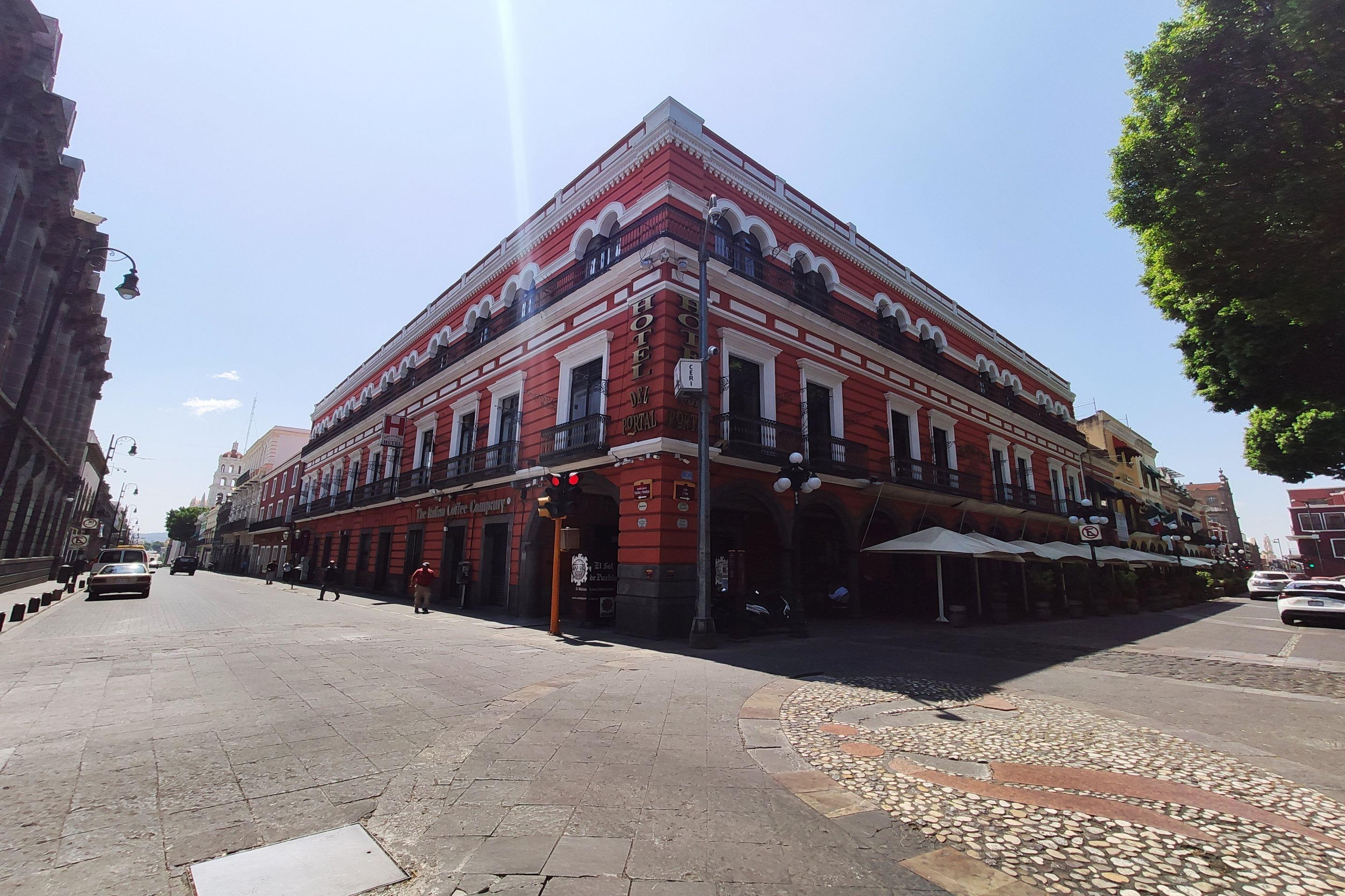 Hotel Del Portal, Puebla Eksteriør billede